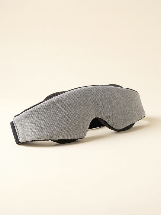 DAYBLIND 3D Contour Blackout Mask — contoured cups, sealed nose bridge, flat strap