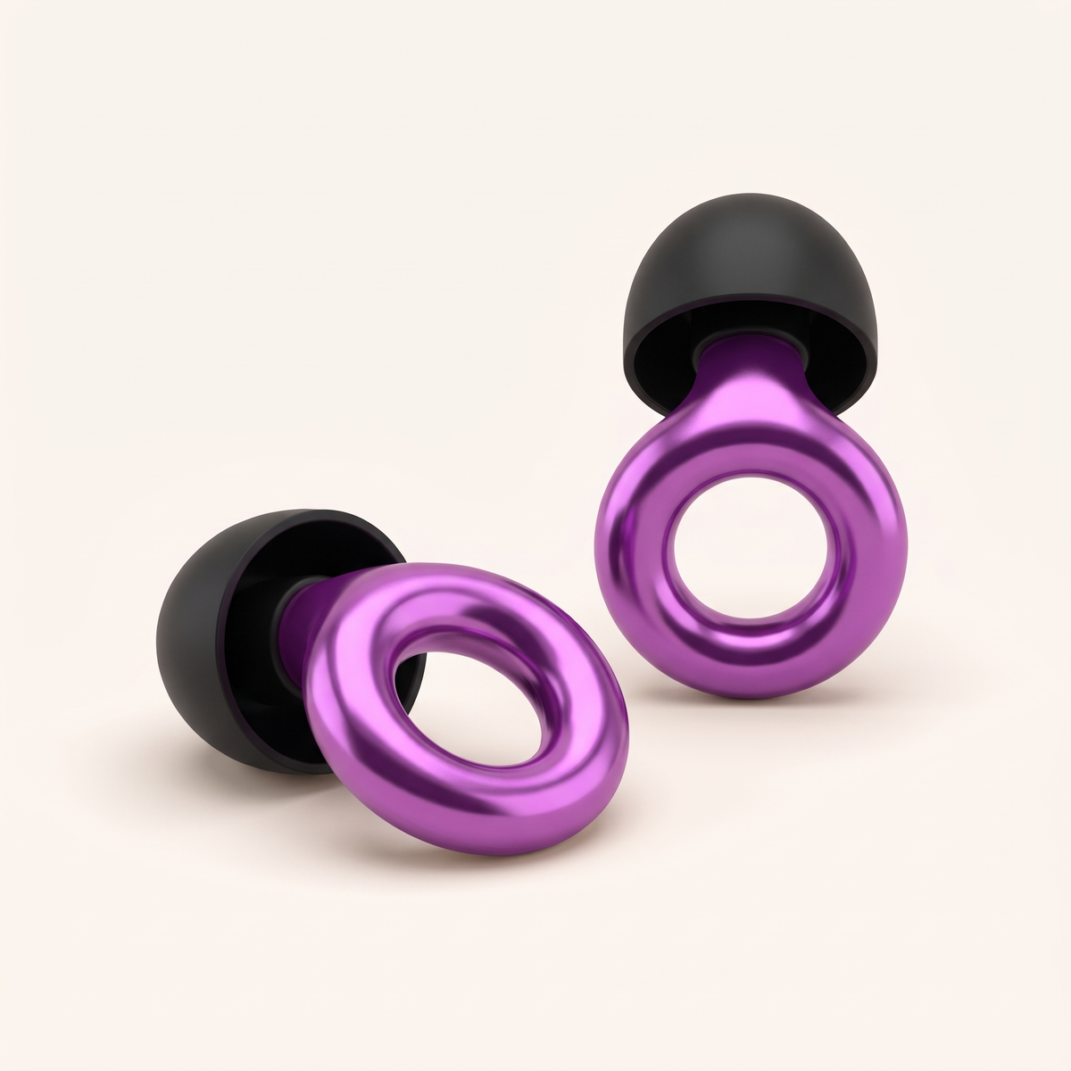 Metal Edition Earplugs in Purple