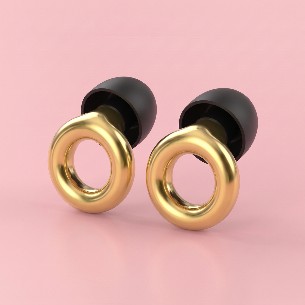 Metal Edition Earplugs in Gold, hero