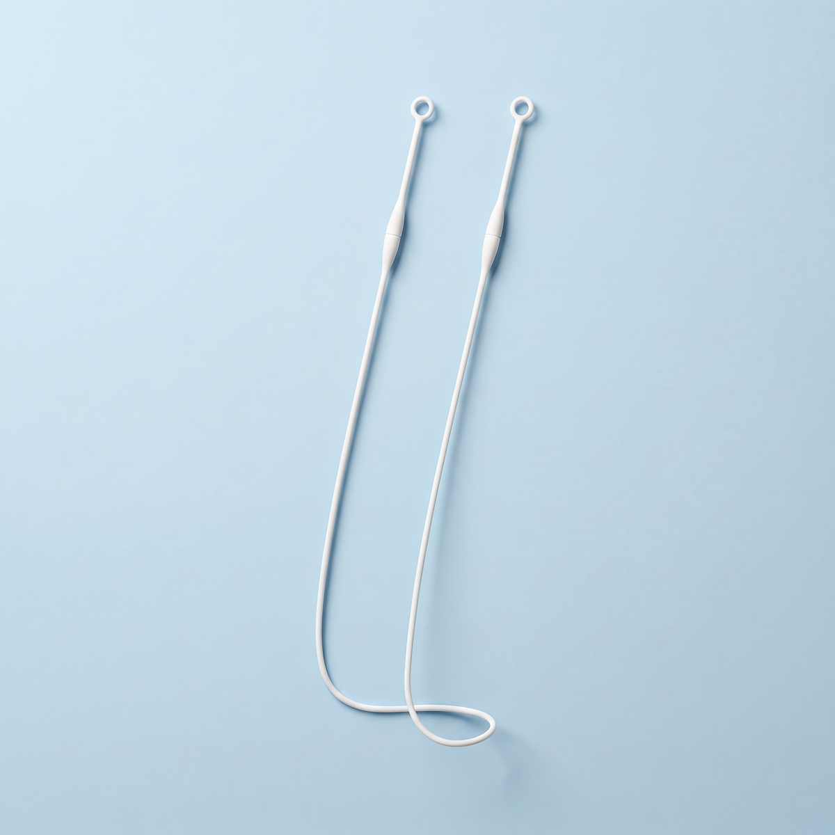 Magnetic Lanyard in White