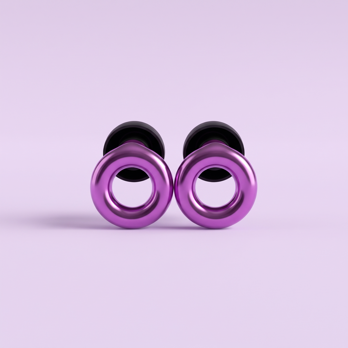 Metal Edition Earplugs in Purple, hero