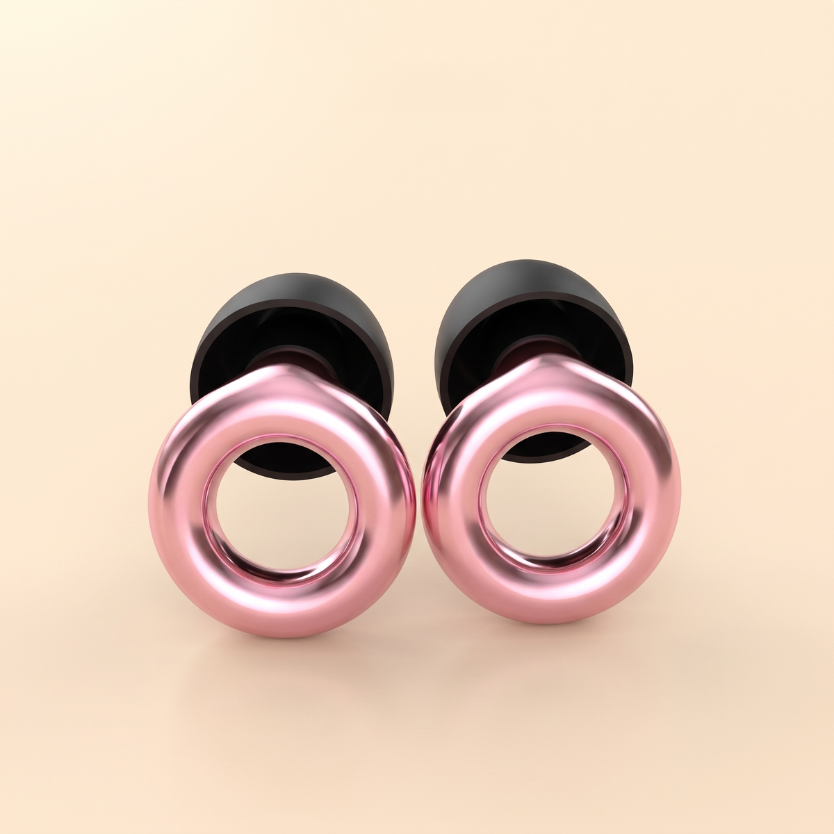 Metal Edition Earplugs in Rose Gold, hero
